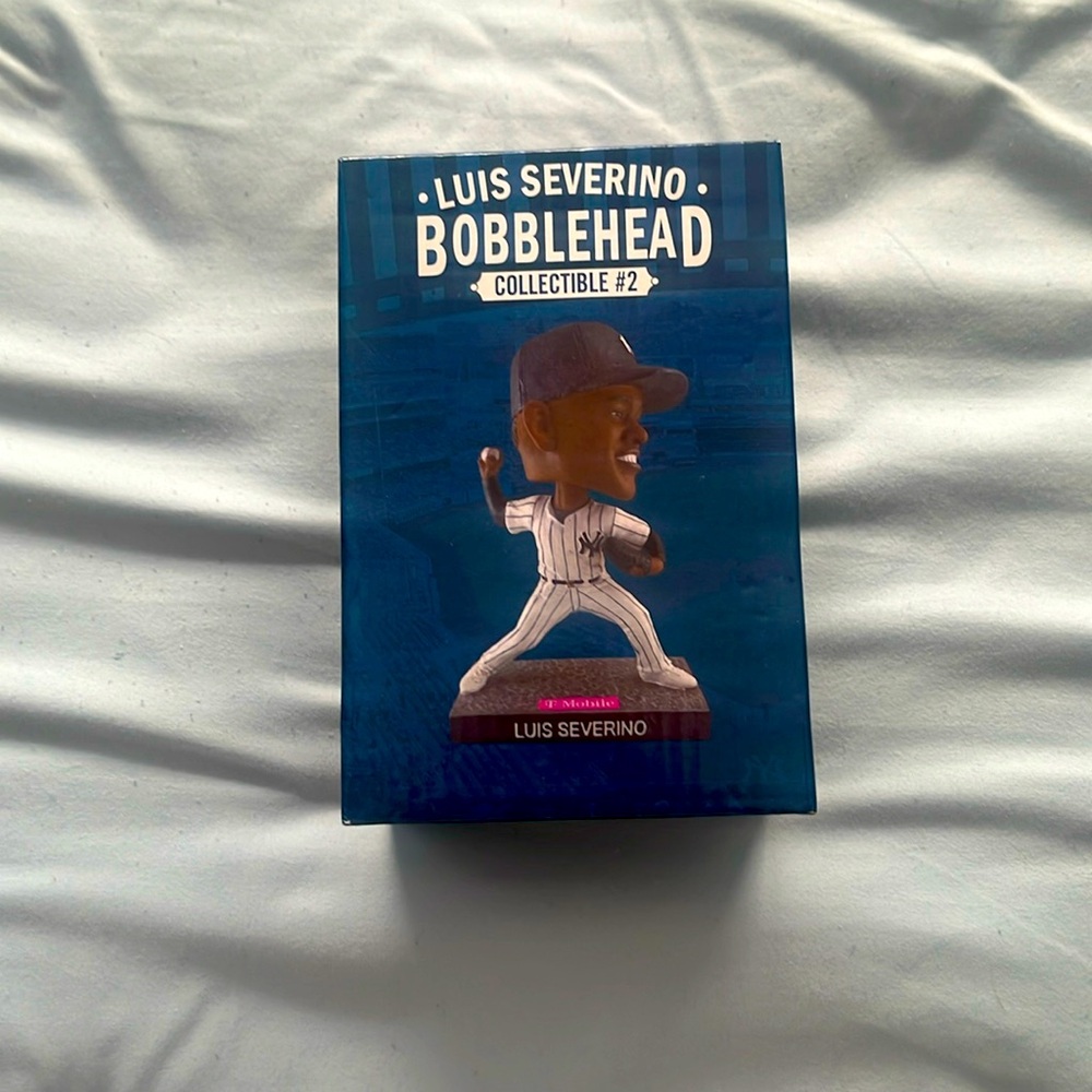 Limited edition 2023 Luis Severino Bobblehead, in the box never opened.